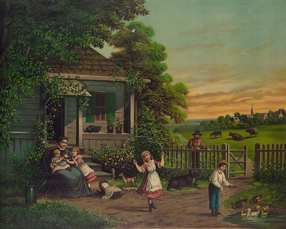 God Bless Our Home by Wm. Bruns
