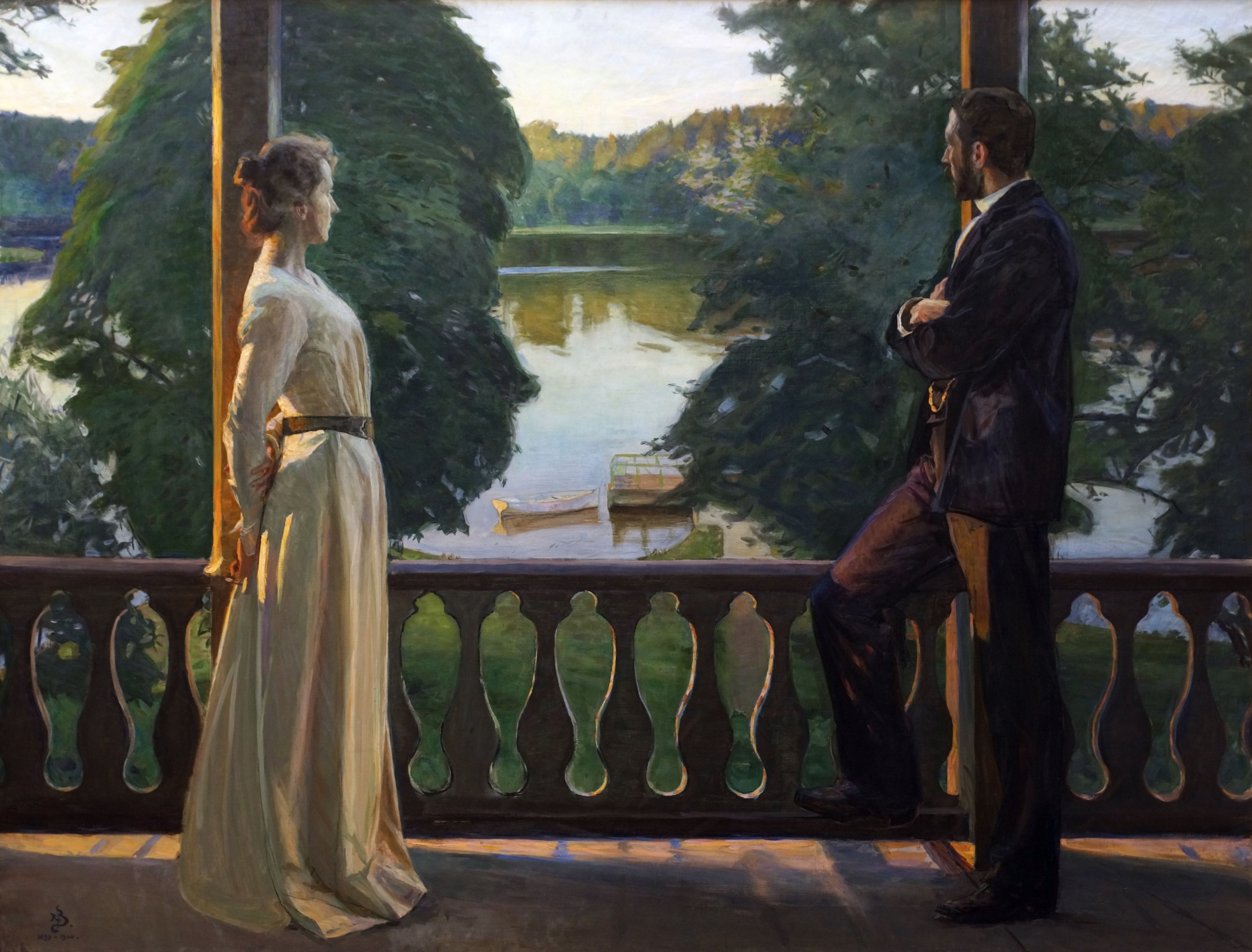 Nordic Summer Evening by Richard Bergh